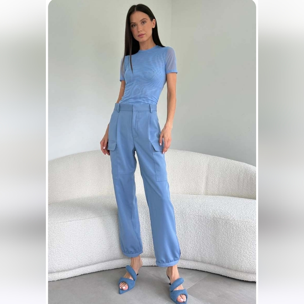 KIMBERLY TAYLOR MARGAUX CARGO PANTS NWT